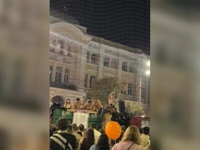 Камаз із басейном на День Харкова: що думає Терехов з цього приводу 📹
