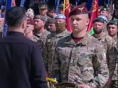 Буковинська 82 десантно-штурмова пригада отримала відзнаку Президента України