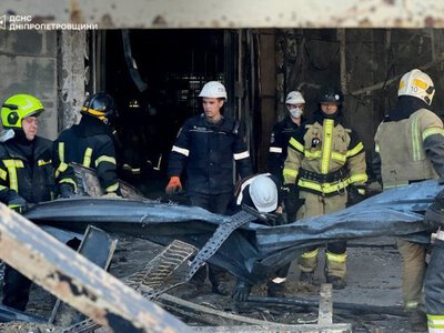 У Кривому Розі завершили аварійно-рятувальні роботи після удару по торговельному центру