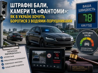  В Україні посилюють контроль за водіями 