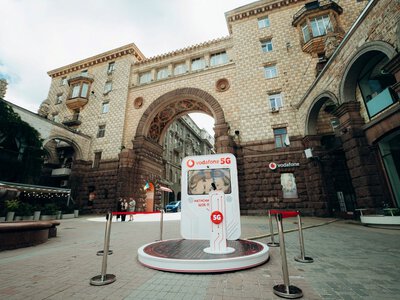 Понад 875 ТБ трафіку: Vodafone показав підсумки першого місяця 5G у Києві
