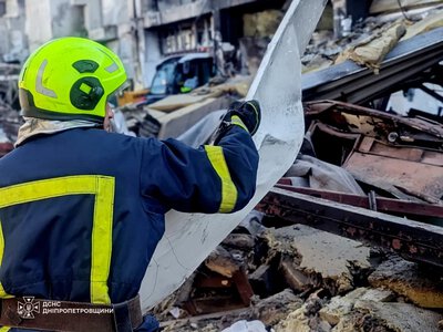 У Кривому Розі завершили роботи на місці удару по торговельному центру