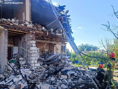 Росіяни обстріляли місто Ізюм на Харківщині, є поранені