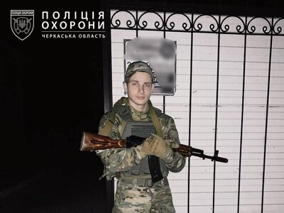 Потай від батьків пішов на війну: 22-річний уманчанин після демобілізації служить в поліції охорони