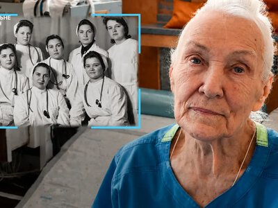 79-річна медсестра Марія Шаповалова з Херсона 62 роки працює в медицині