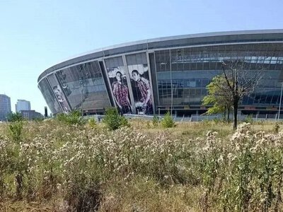 Донбас Арена заросла бур'янами. З'явилися сумні кадри легендарного стадіону