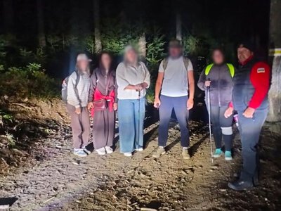 Гірські рятувальники забрали з Говерли знесилену групу туристів 
