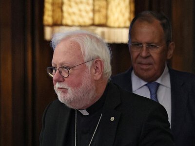 Головний дипломат Ватикану з візитом у Москві. Про що домовився з Лавровим
