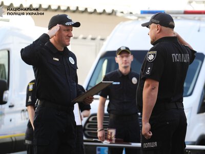 Поліція Києва відзначила День Незалежності України