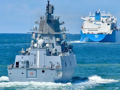 рф вперше за 10 років залишилася без військових кораблів у Середземному морі