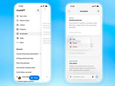 Відкладені завдання в ChatGPT тепер доступні користувачам без підписки