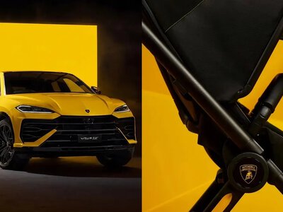 Lamborghini випустила дитячий візок преміумкласу (ВІДЕО)