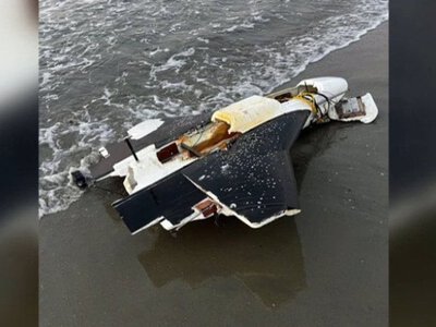 На пляжі в Румунії знову знайшли уламок дрона з вибухівкою