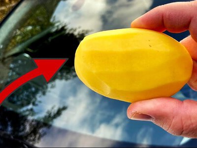Навіщо водії труть скло картоплею? Простий трюк, про який мало хто знає