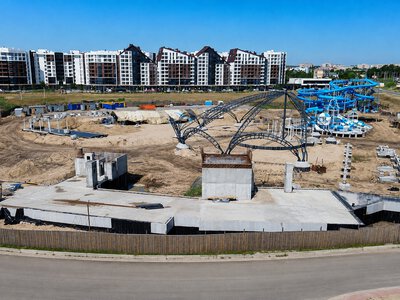  В Ірпені для завершення будівництва найбільшого open-air аквапарку України залучають інвестора 