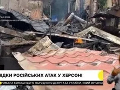 Ворог на Херсонщині руйнує будинки та інфраструктуру