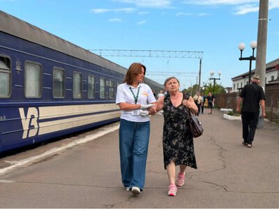 Рівненщина прийняла 14-й з початку року евакуаційний поїзд із Донеччини