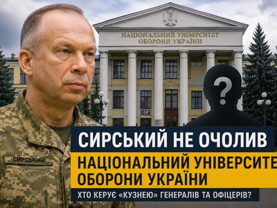 Сирський не очолив Національний університет оборони України: хто керує «кузнею» генералів
