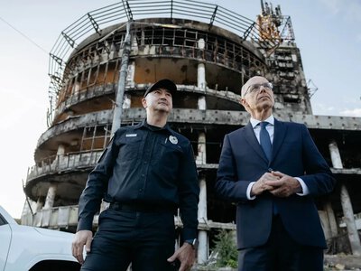 Українські служби показали іноземним делегаціям наслідки російських атак