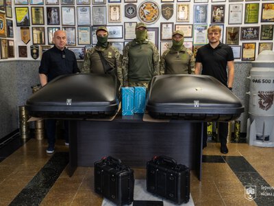 Тернопіль передав бійцям нові станції РЕБ