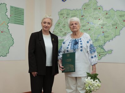 На Вінниччині відзначили адвокатесу Наталію Костик за 50 років захисту прав людини