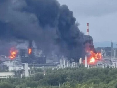 У Росії всі основні НПЗ Лукойлу зупинили роботу через пошкодження