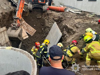 У Тернополі через обвал ґрунту загинули чоловік та юнак