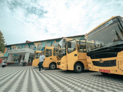 Білоцерківська громада отримала новий шкільний автобус