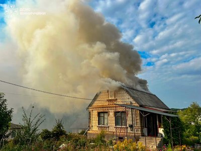Коротке замикання спричинило чотири пожежі на Вінниччині