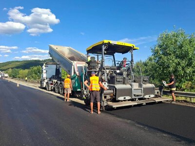 М-06 на Закарпатті оновлюють: біля Голубиного відремонтували ще одну небезпечну ділянку Київ — Чоп
