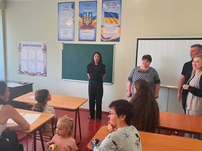  У Кривому Розі відкрили релоковані з Бериславського району Херсонщини школу та ліцей 