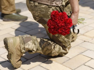 У Кропивницькому провели в останню путь військового Валерія Ступака