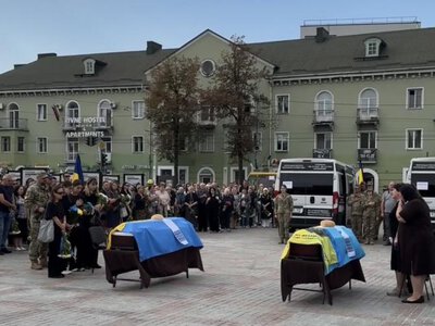 У Рівному попрощалися із двома військовими