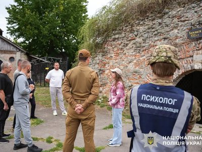 Поранені військові та правоохоронці відвідали Дубенський замок на Рівненщині