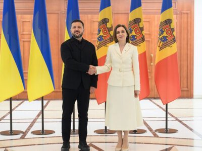 Зеленський зустрівся із Санду: обговорили перспективи розвитку двосторонніх відносин