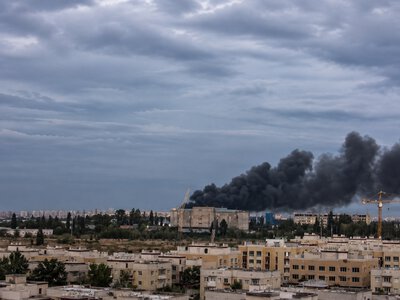 У Вишневому дрон влучив у промислову зону: виникла пожежа