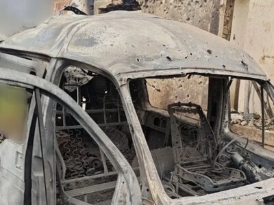 Окупанти атакували Шевченківку на Херсонщині дроном: згорів будинок, знищено техніку