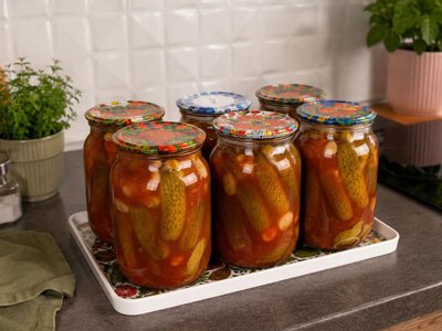 Огірки з кетчупом чилі на зиму: простий рецепт хрусткої закуски