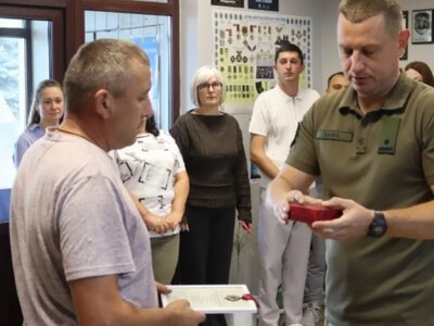 Військового з Голобської громади нагородили «Золотим хрестом» та орденом «За мужність»