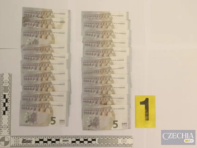 Які підроблені крони та євро найчастіше виявляють у Чехії у 2026