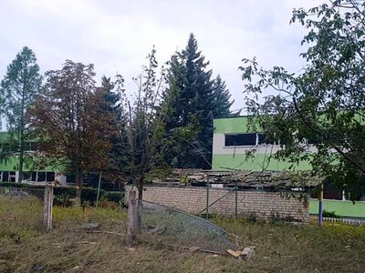 Удар РФ по Изюму повредил электросеть: Город без света