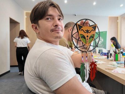 Відновлення через творчість: у Львові прикордонники створювали «Ловців сну». ВІДЕО