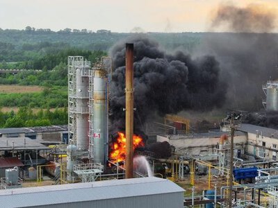 ГУР підтвердило зупинку НПЗ-гіганта у Нижньогородській області РФ (фото)