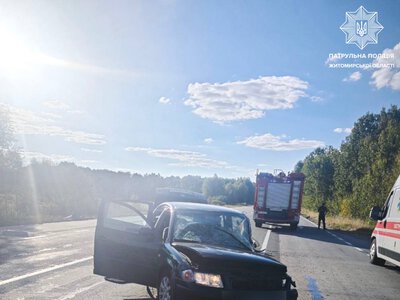 На 100 км автодороги М-07 поблизу с. Різня відбулася ДТП