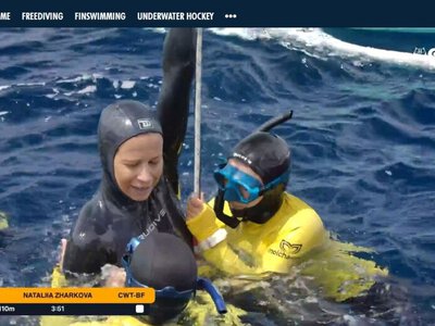 Дві українки здобули всі золоті медалі серед жінок на чемпіонаті світу з фрідайвінгу