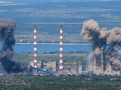 На Донеччині майже у вісім разів впало виробництво електроенергії