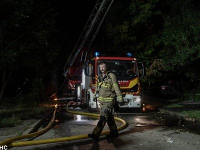 Нічна атака рф: у Києві горіла багатоповерхівка, на Миколаївщині пошкоджена портова та цивільна інфраструктура