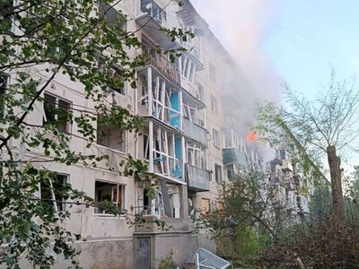 У Слов’янську після російських обстрілів загинула людина, виникли пожежі у будинках та автомобілі