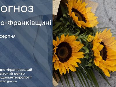 Мінлива хмарність, дощ та до 28° тепла: прогноз погоди на Прикарпатті на 30 серпня