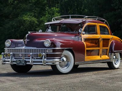 Із дерев'яними дверима: незвичний Chrysler 1947 року оцінили в $350 000 (ФОТО)